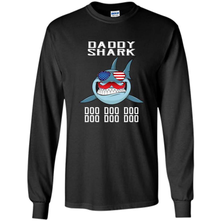 Daddy Shark Doo Doo Doo 1 – Gildan Long Sleeve Shirt