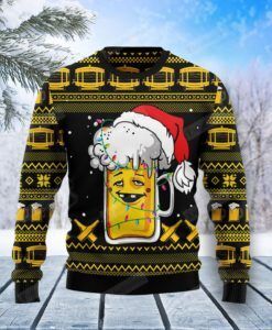 Beer Xmas Ugly Christmas Sweater, All Over Print Sweatshirt