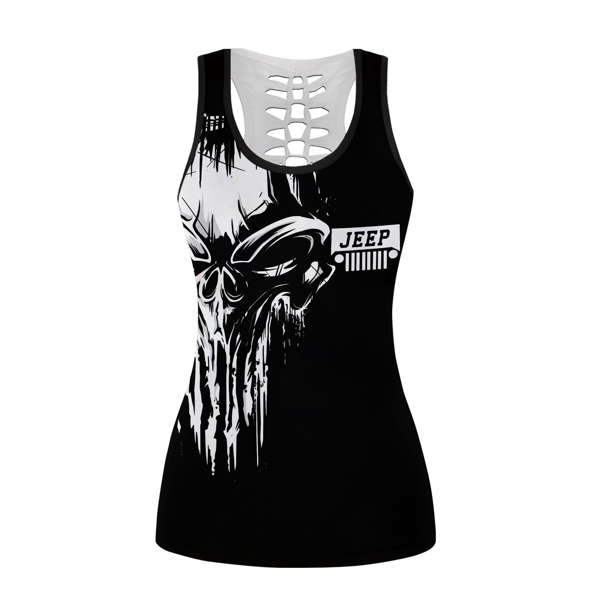 Skull Jeep Hollow Tank Simple Style No.6 Lt6