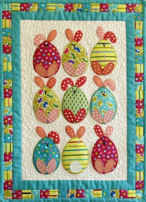 Rabbit Egg Quilt Tdhwa