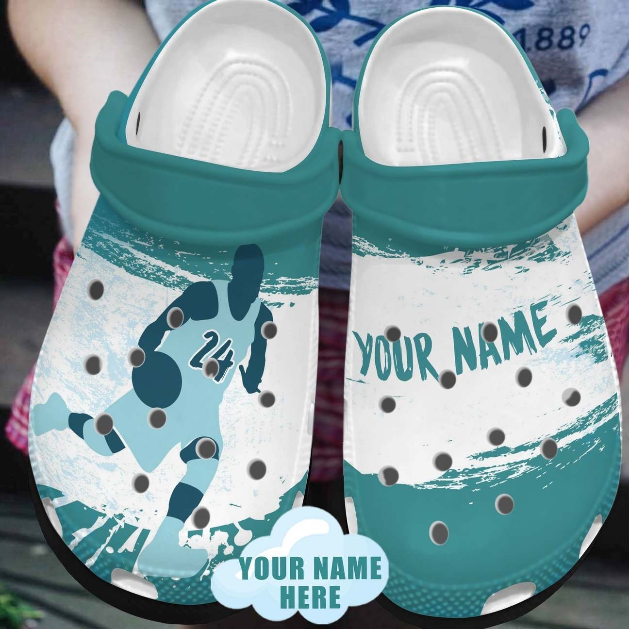 Legend Personalized Clog, Custom Name, Text, Color, Number Fashion Style For Women, Men, Kid, Print 3D