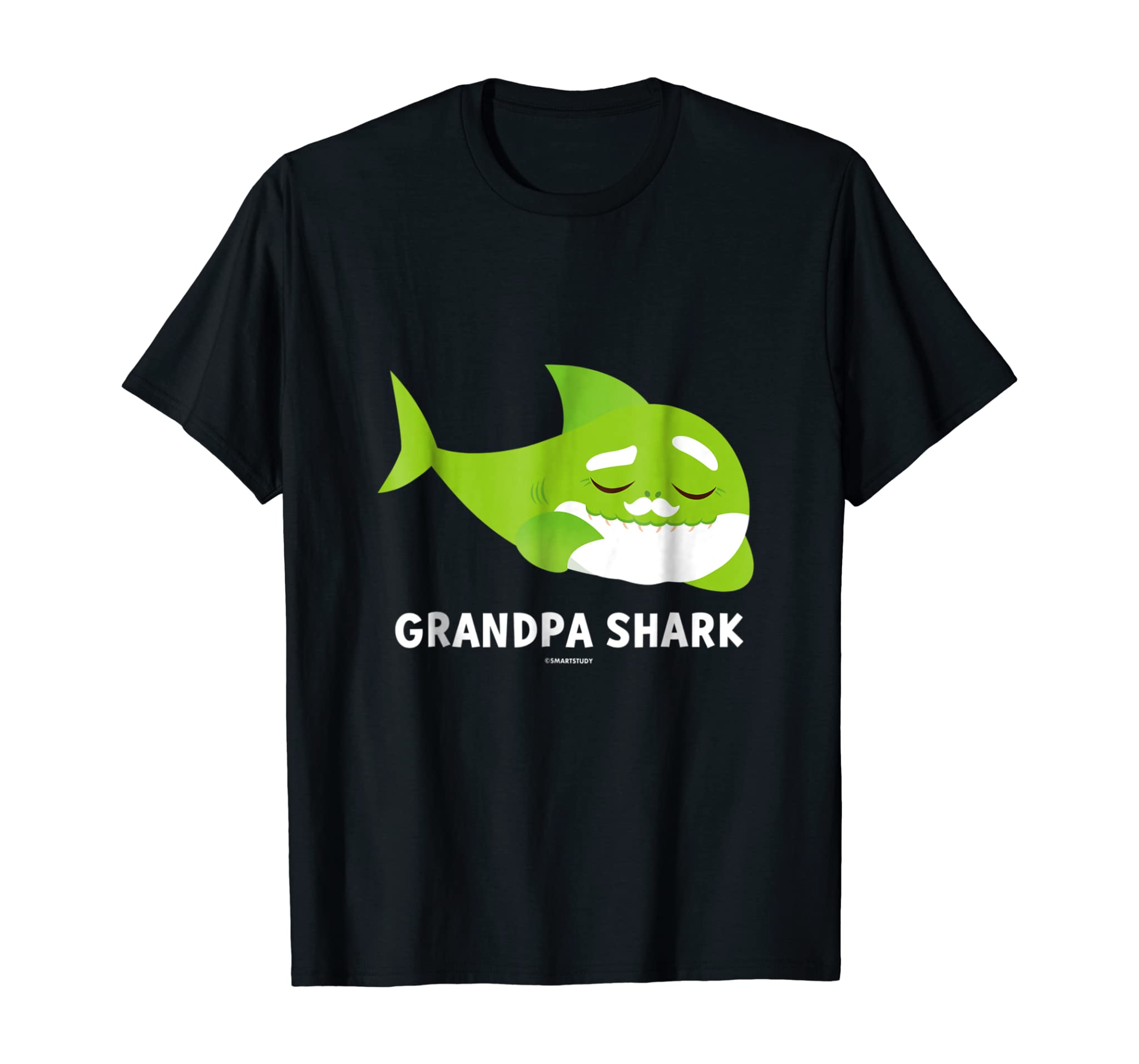 Mens Pinkfong Grandpa Shark Official T-shirt