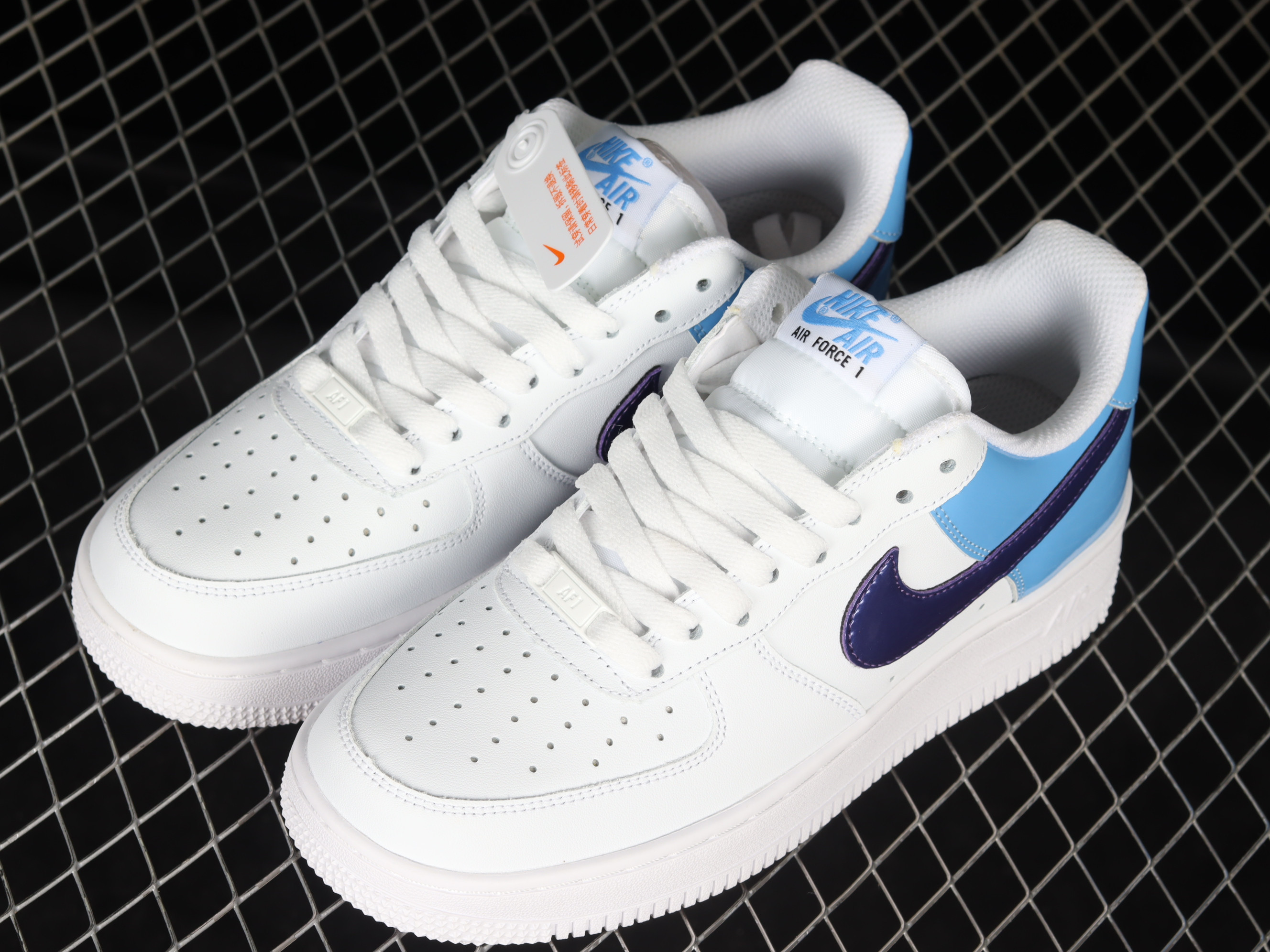 Nike Air Force 1 Low ‘White Blue’ Shoes Sneakers SNK819871815