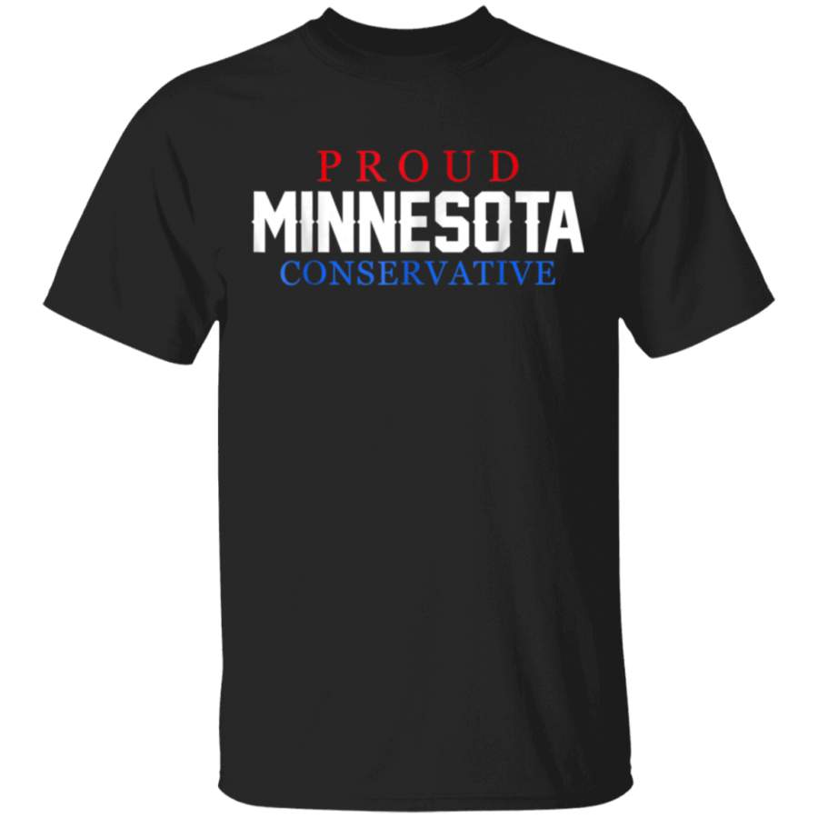 Proud Minnesota Conservative TShirt Republican USA Tee