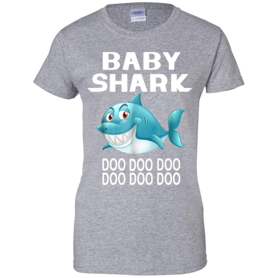 Baby Shark Doo Doo Shirt Baby Shark Ladies’ T-Shirt