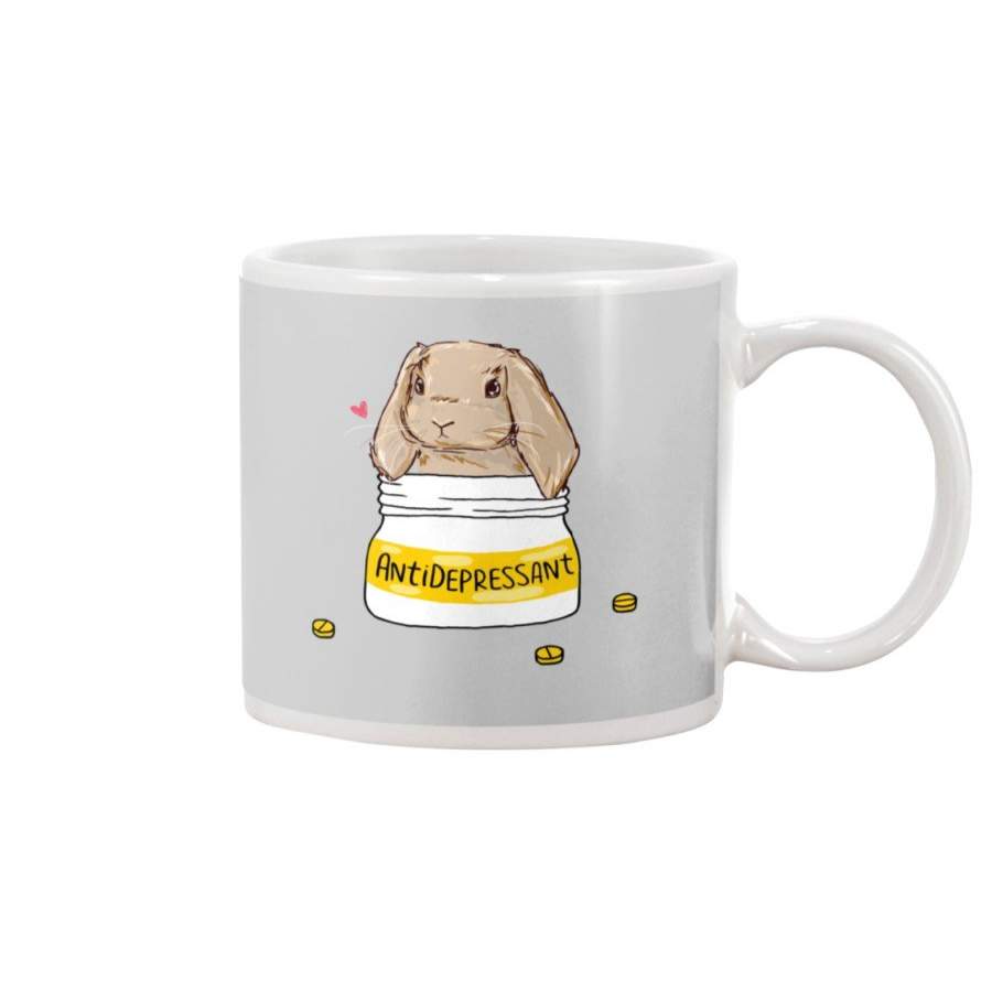 Antidepressant-Bottle-Bunny Limited Classic T-Shirt Mug