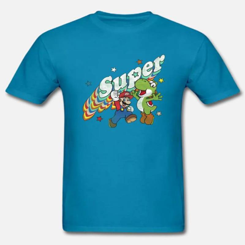 Super Mario and Yoshi Stars DH T Shirt