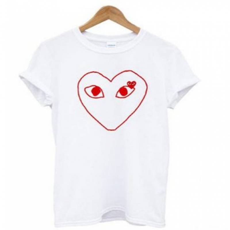 comme des garcons play t shirt