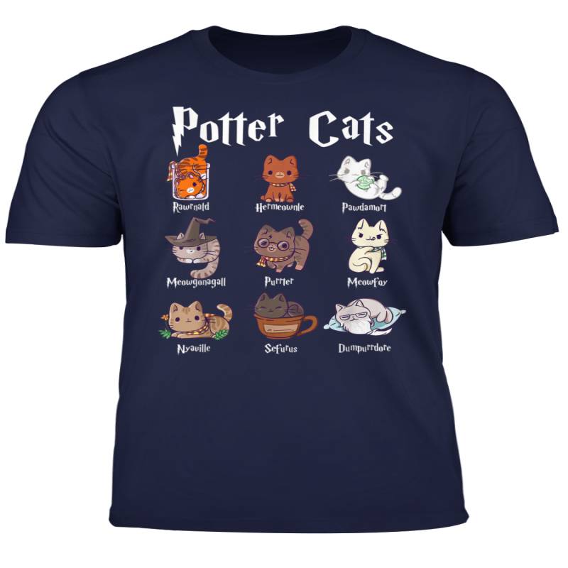 Potter Cats Cute Harry Pawter Kitten T Shirt