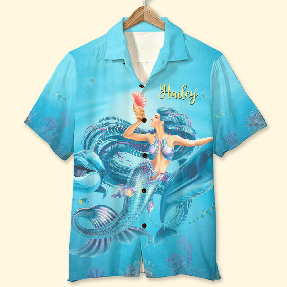 Custom Mermaid Hawaii Aloha Gift For Summer Ha25955