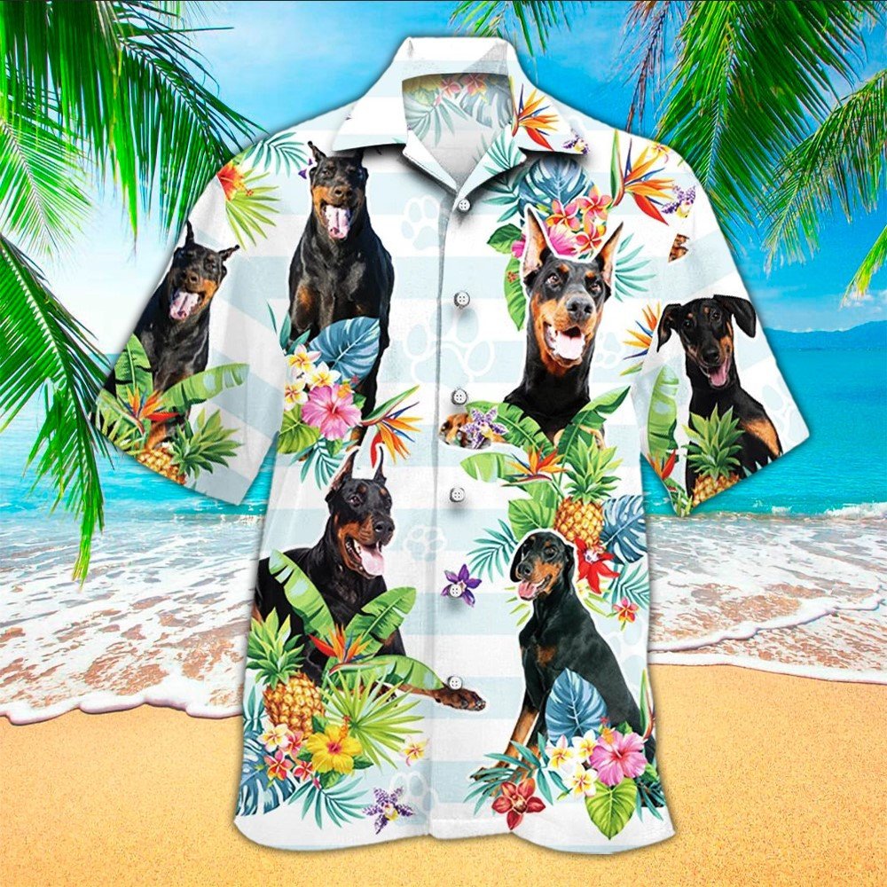 Doberman Aloha Perfect Hawaii Shirt For Lover Ha54040