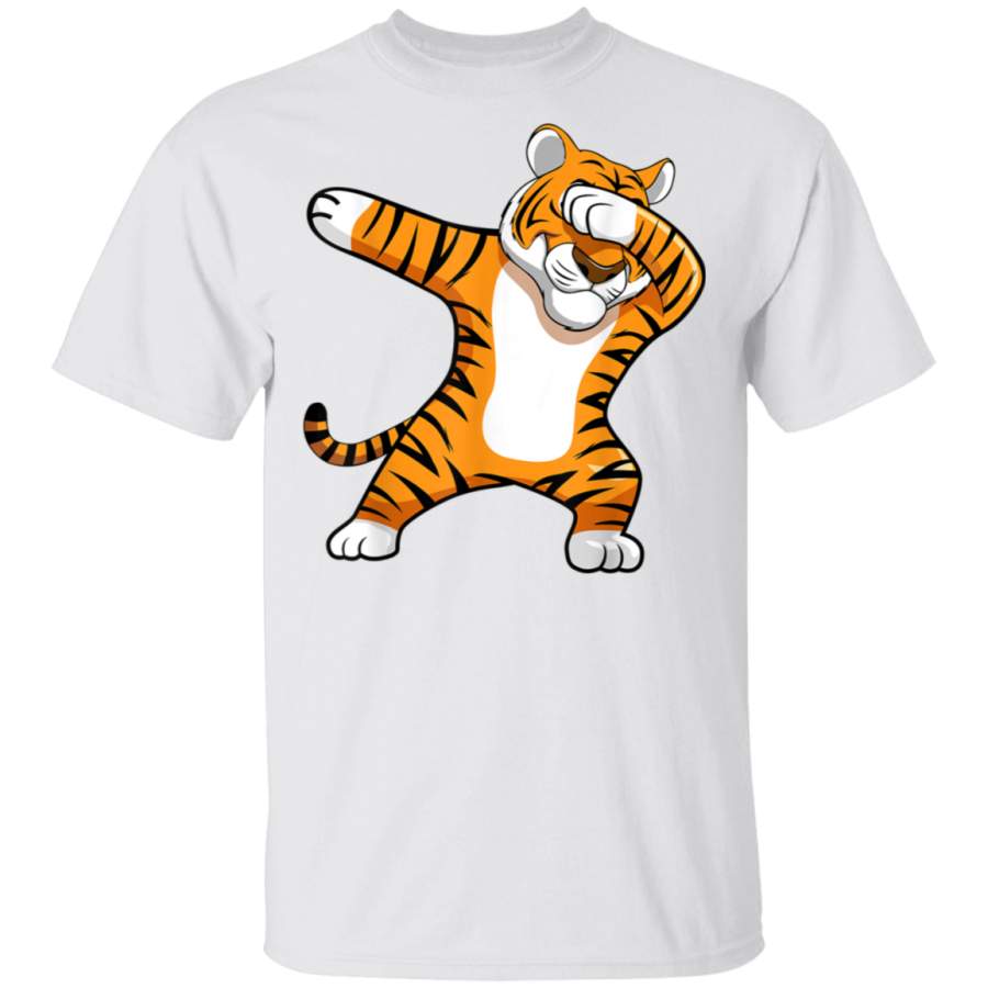 BDAZ Dabbing Tiger Football Team Mascot Funny Dab TShirt