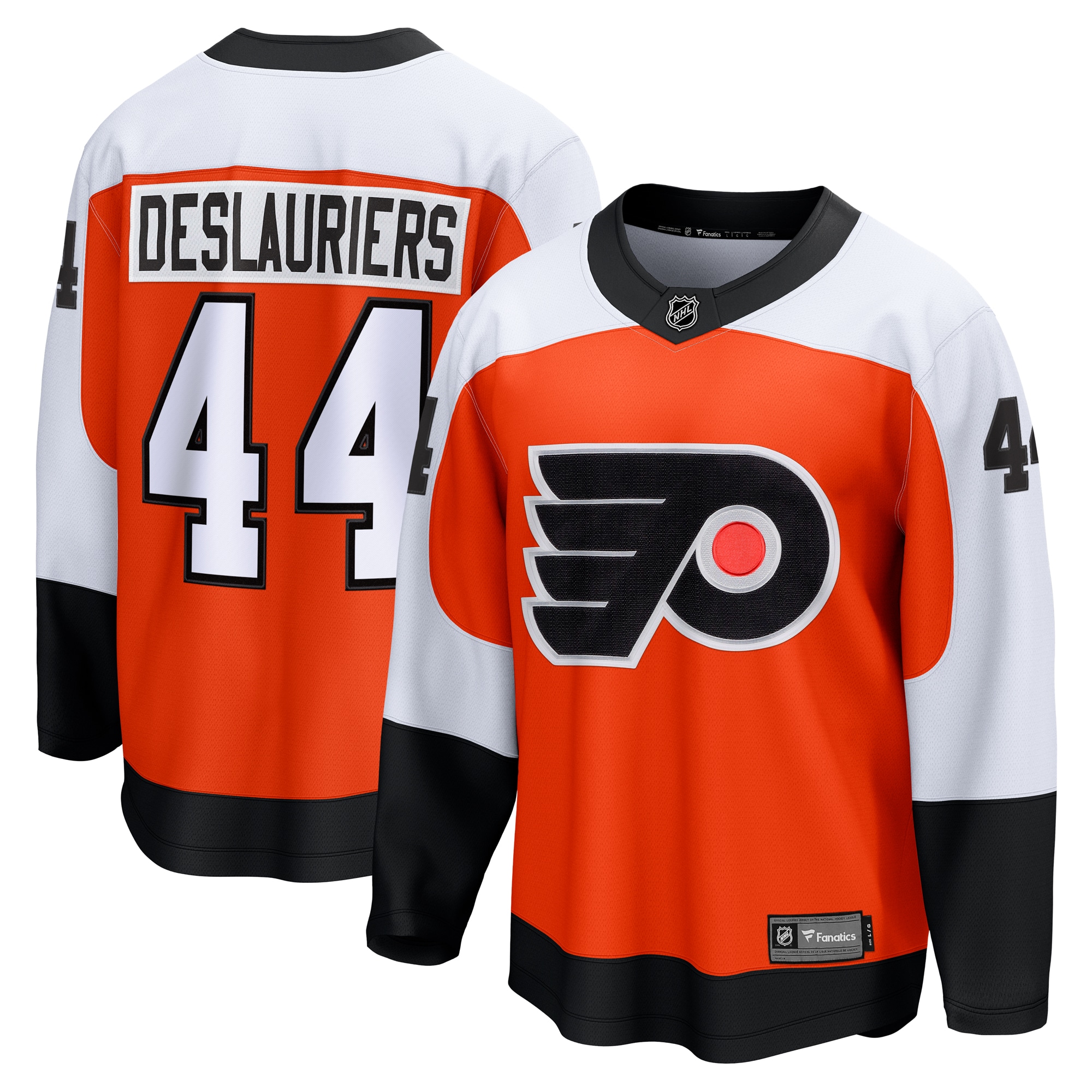 Nicolas Deslauriers Philadelphia Flyers Branded Home Breakaway Jersey – Orange