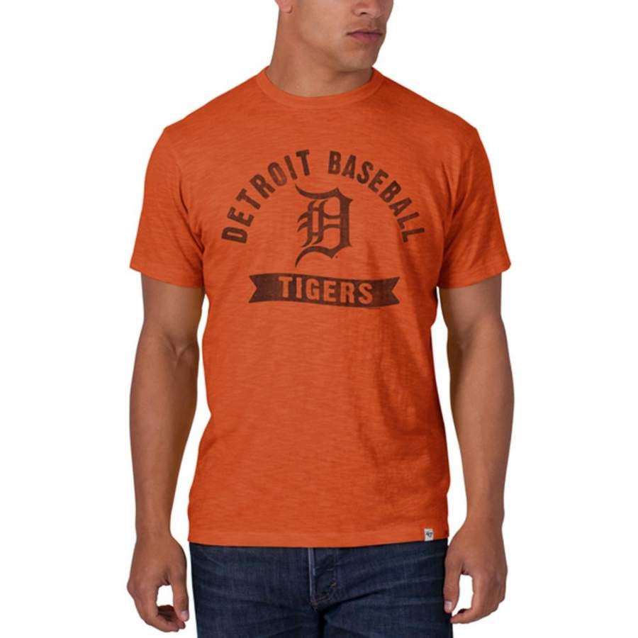 Detroit Tigers – Logo Scrum Premium T-Shirt