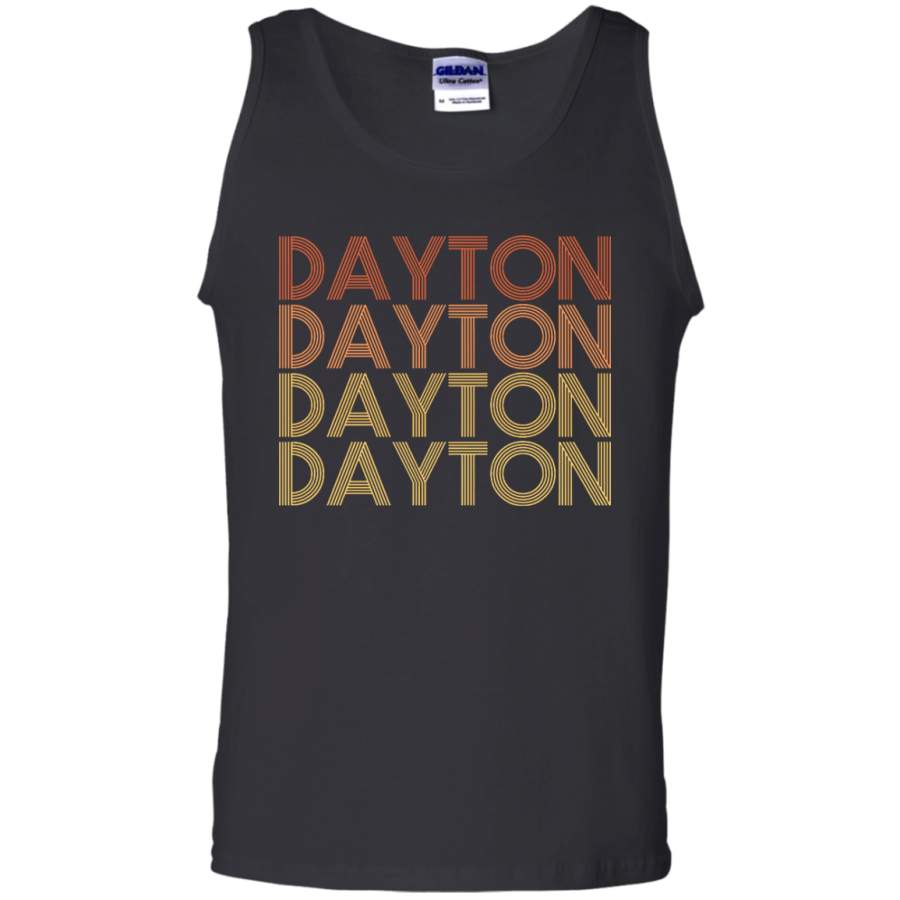 Dayton Ohio – Retro Vintage – Men,Women tank top – TEEEVER