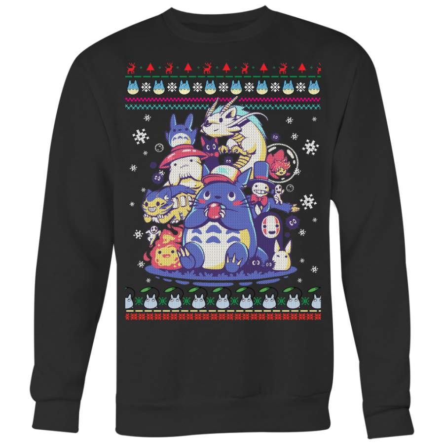 Studio Ghibli Character Shirt, Studio Ghibli Character Sweatshirt, Christmas Shirt