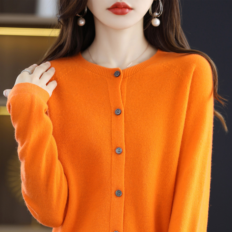 Cardigans Knitwears Sweaters for Women Clothing 100% Merino Wool Spring Knitted Cashmere Coat Autumn Fashion Jackets Luxury Tops alx