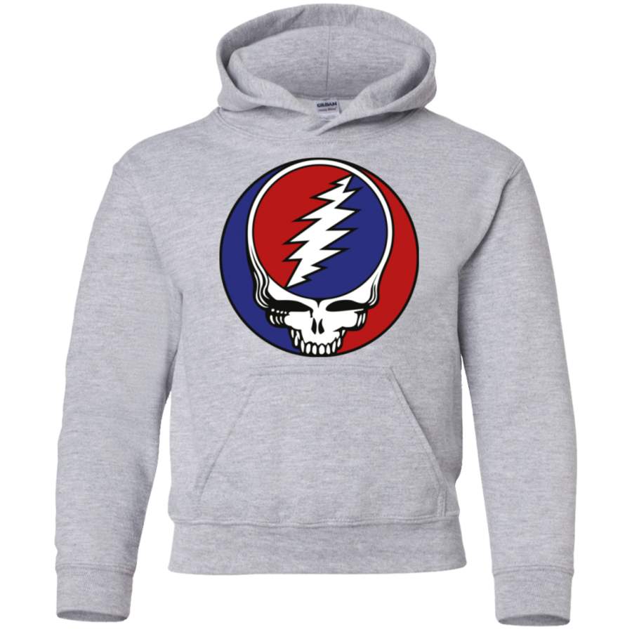 AGR Grateful Dead Logo Youth Pullover Hoodie