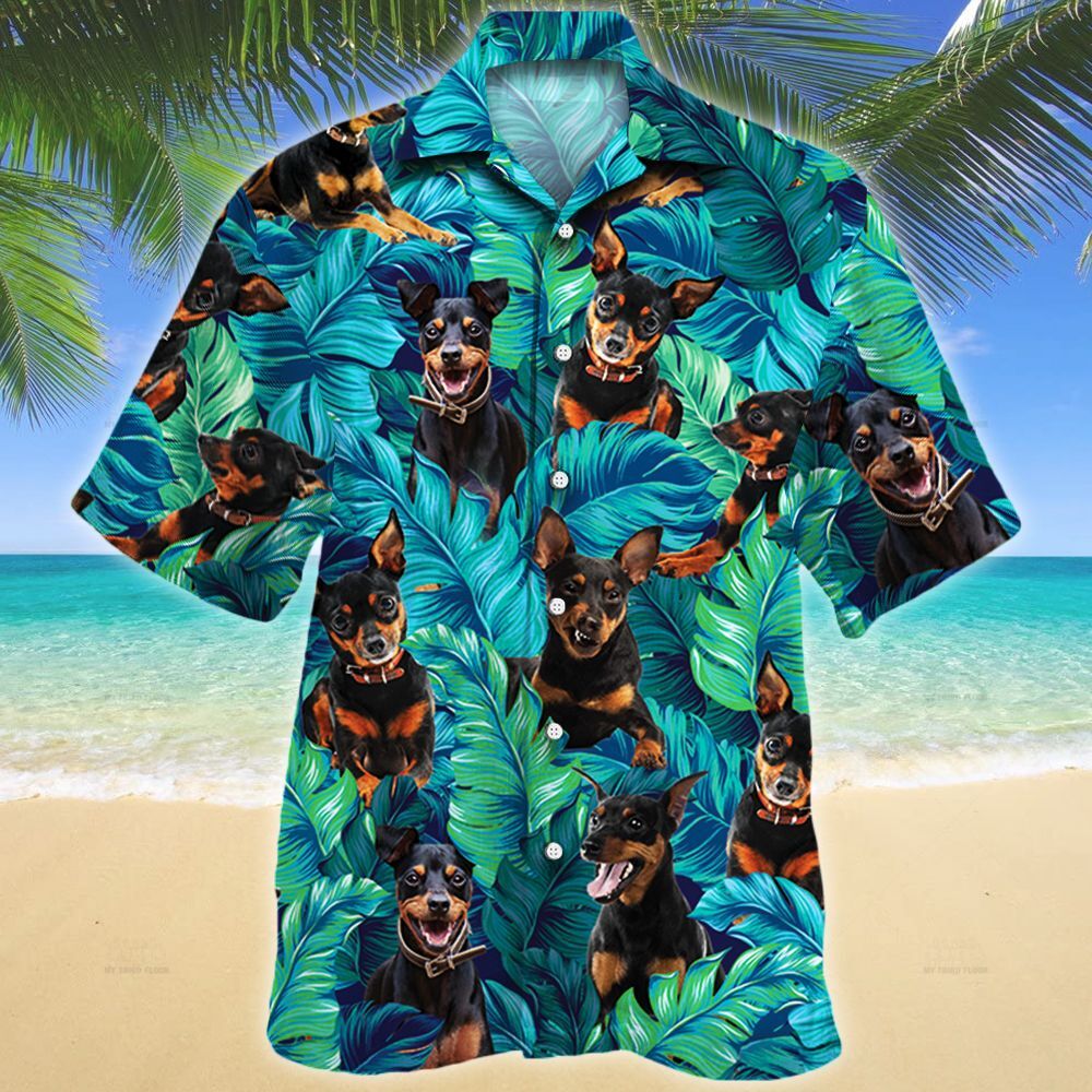 Miniature Pinscher Dog Lovers Hawaiian Shirt Ha41033