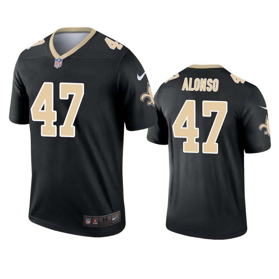 New Orleans Saints Kiko Alonso Legend Black Mens Jersey