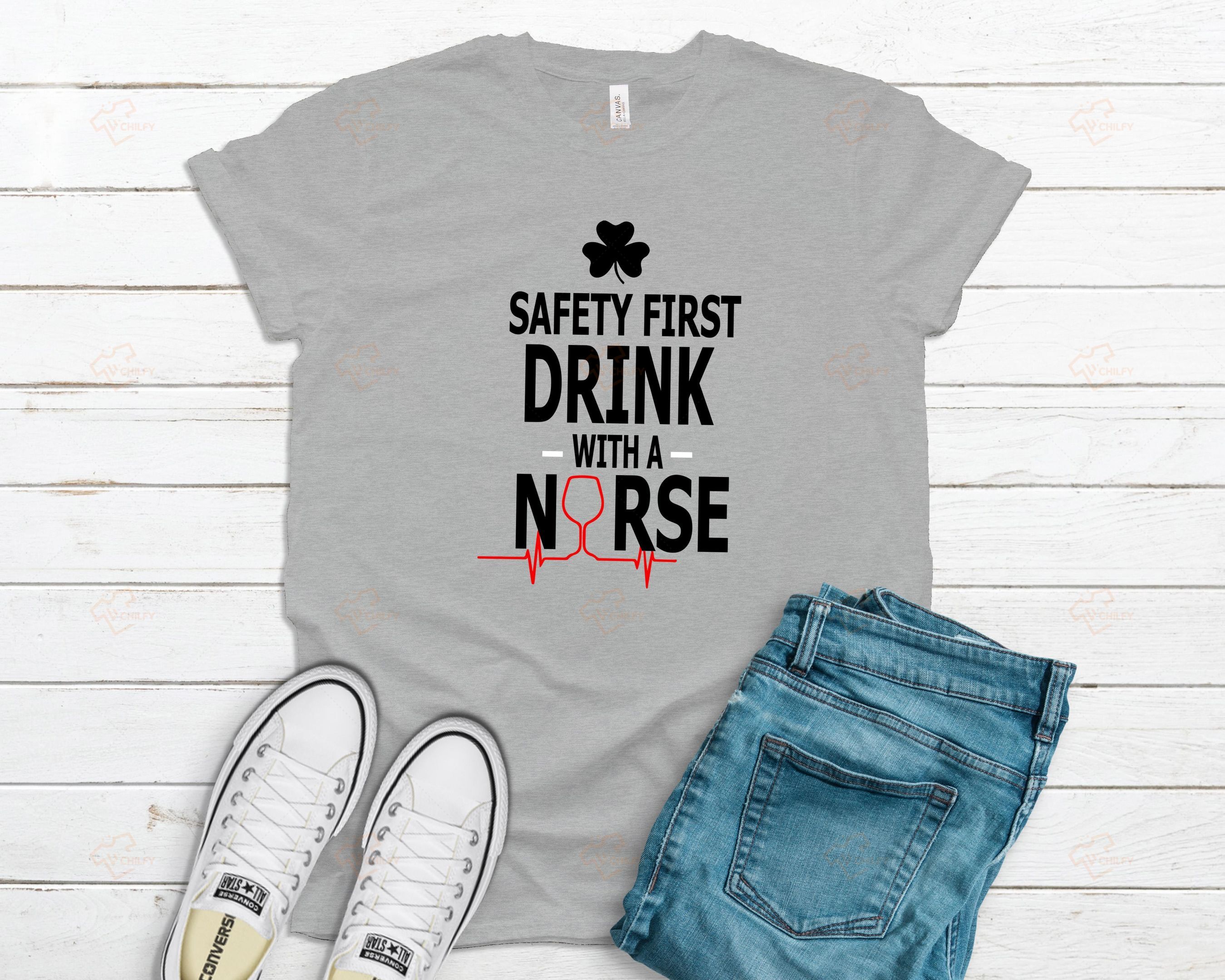 Irish Nurse Shirt,  St Patrick’s Day Nurse T-Shirt, Gift For Irish Nurse, Irish Nurse Tee