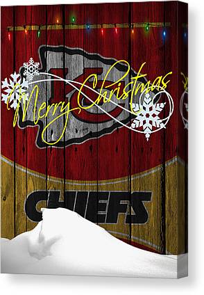 28 Kansas City Chiefs Joe Hamilton Canvas Print