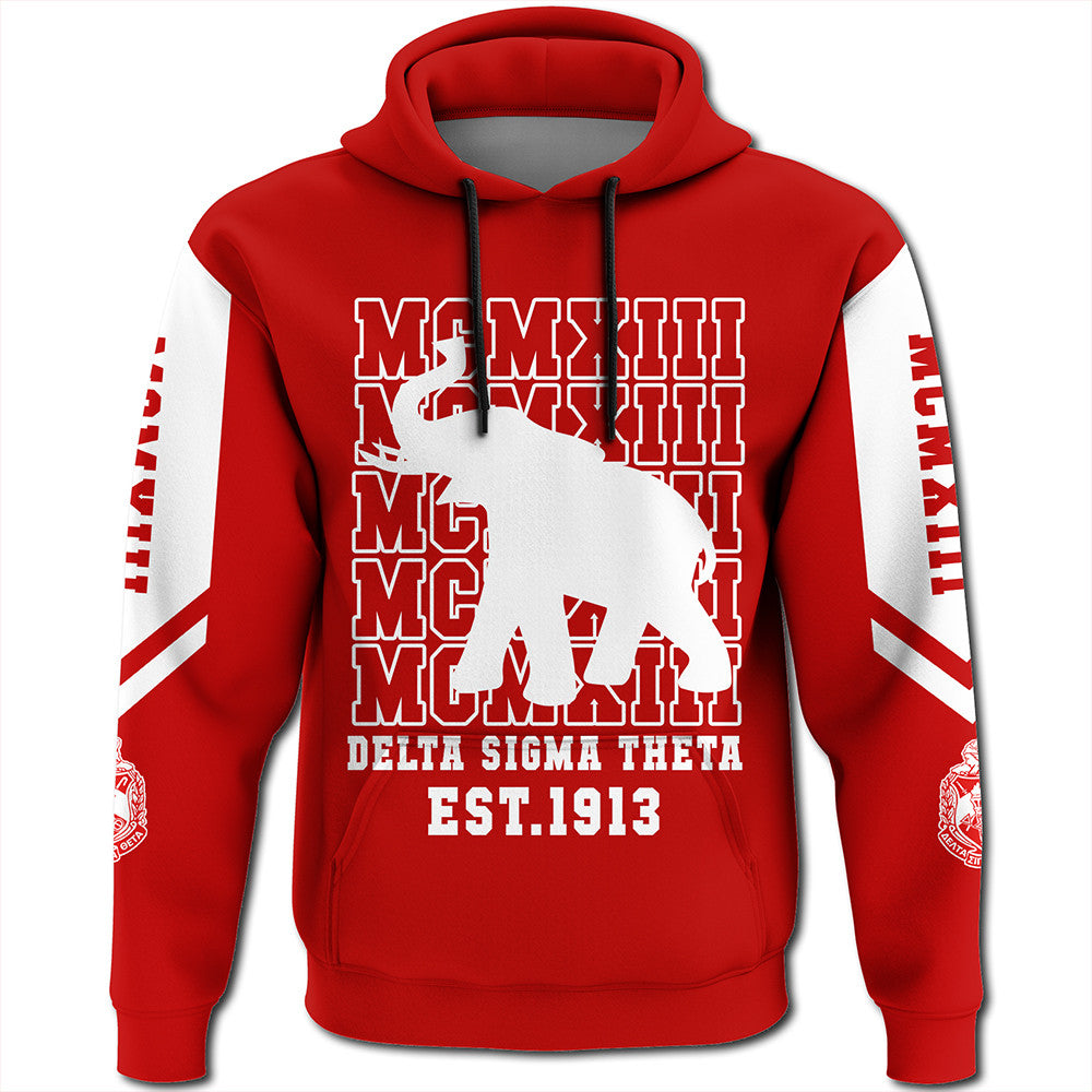 Sorority Hoodie – Delta Sigma Theta Mcmxiii Red Hoodie