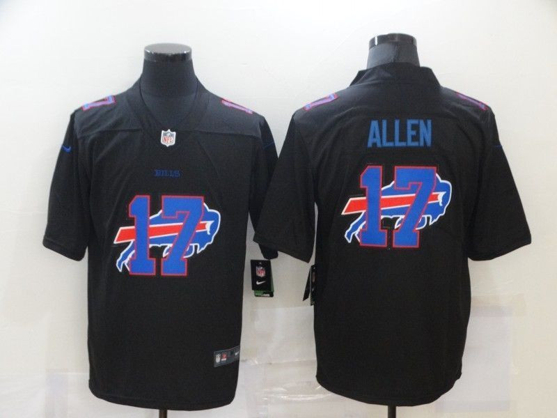 Buffalo Bills Josh Allen #17 NFL 2020 Black Jersey