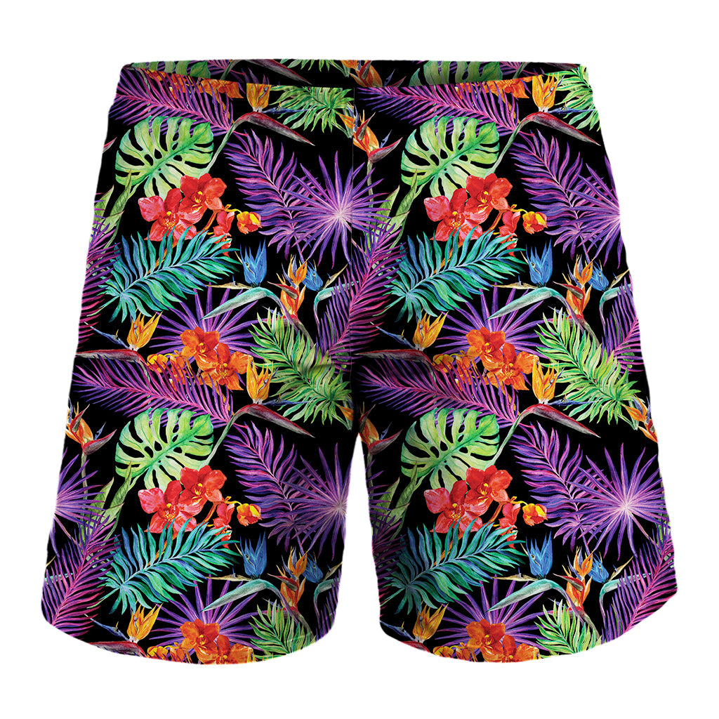 Tropical Hawaii Jungle Print Shorts Ha47034