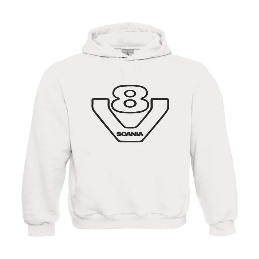 Herren Hoodie I Kapu I Scania V8 I Lkw I Bus I Sprüche I Fun Bis 3XL