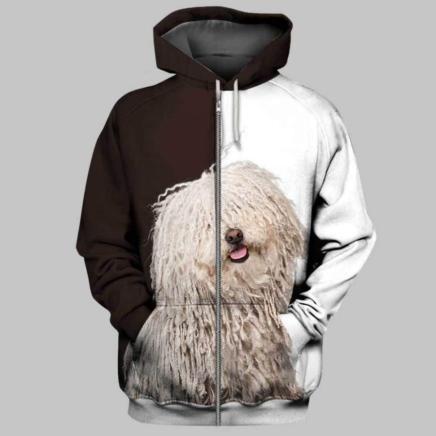 KOMONDOR 3D Full Printing Zip Hoodie