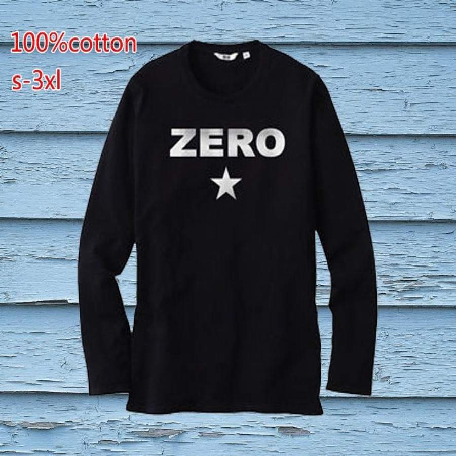 The Smashing Pumpkins Zero Logo Punk Rock Long Sleeve Black T-Shirt