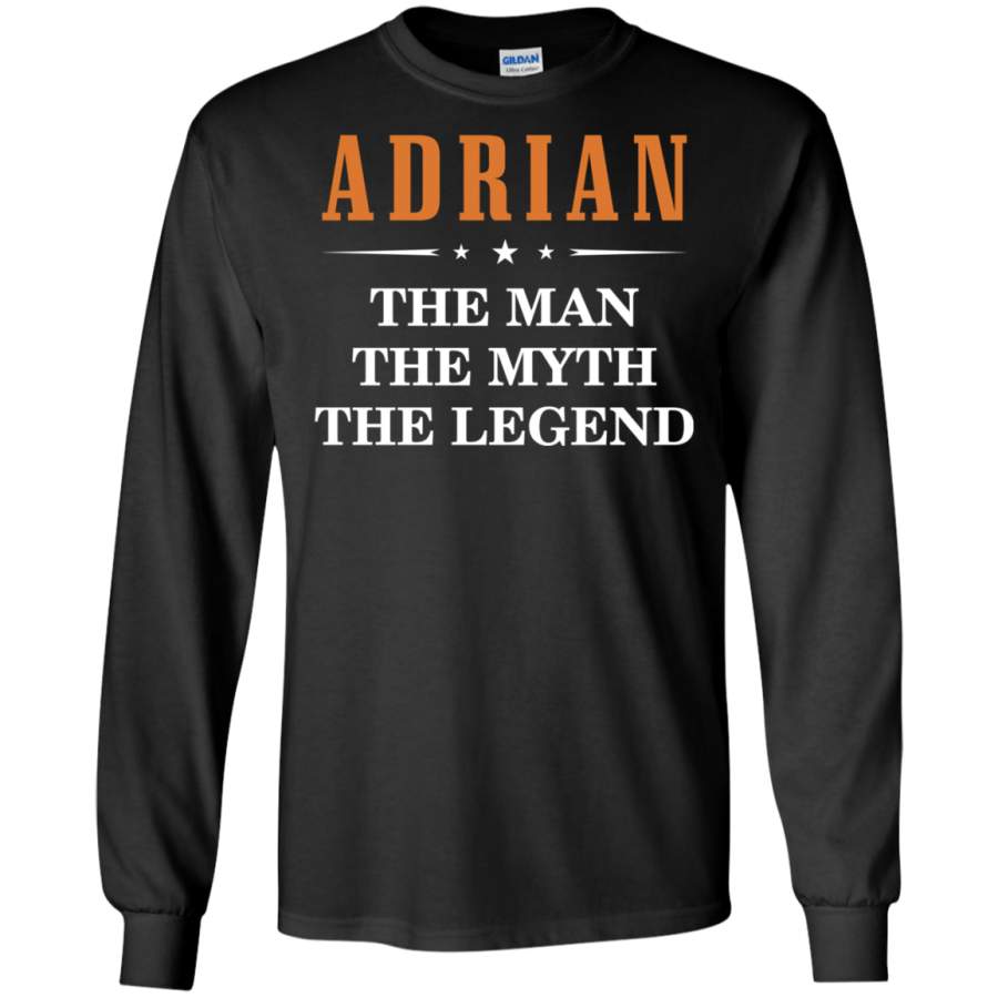 AGR Adrian the man the myth the legend Long T-shirt