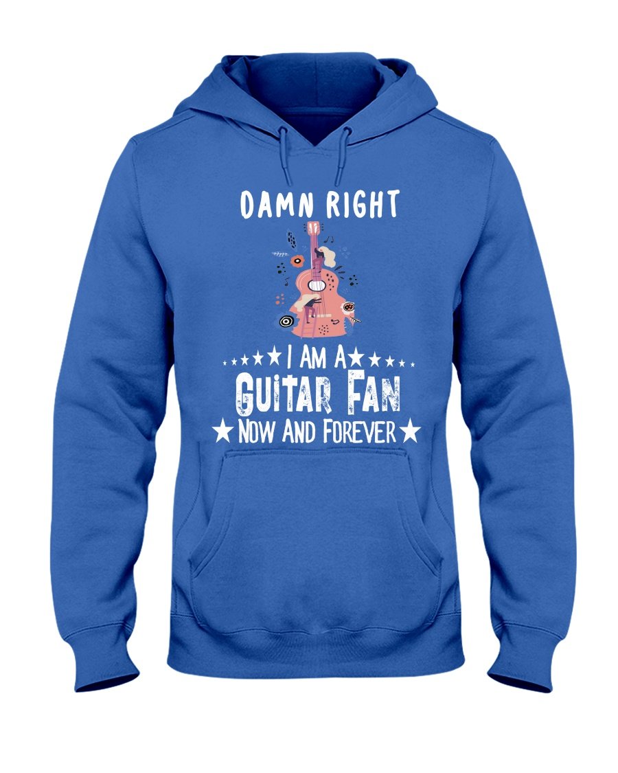 I Am A Guitar Fan Now And Forever Gift For Guitar Lovers Standard Hoodie