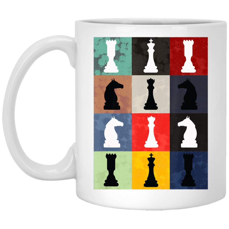 Vintage Retro Chess – Perfect Gift For Chess Players_2625 Coffee Mug