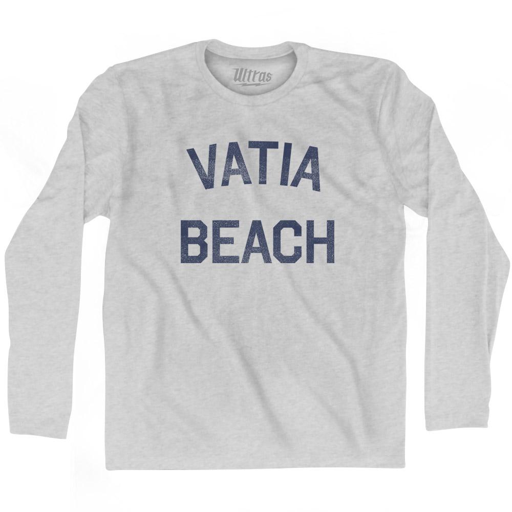 American Samoa Vatia Beach Adult Cotton Long Sleeve Vintage T-shirt