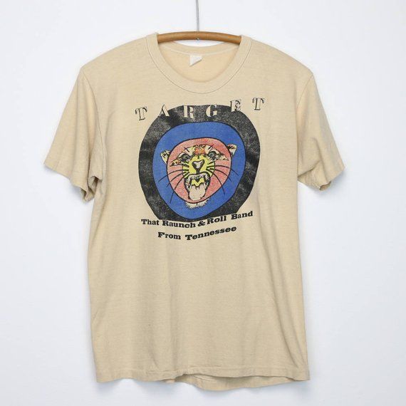 Target Shirt Vintage Shirt1976 That Raunch And Roll Band From Tennessee A Records Prom Shirt