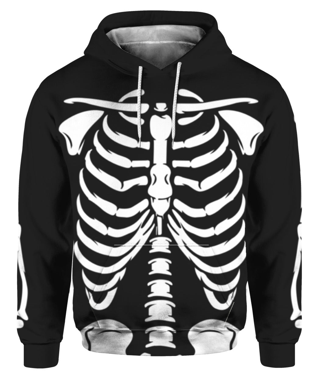 Oragontee Skeleton Rib Bones Halloween 3D All Over Print | For Men & Women | Adult | Ho3653