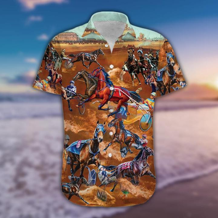 Harness Racing Life Is Better At The Races Hawaii Shirt Unisex Adult Ha93400