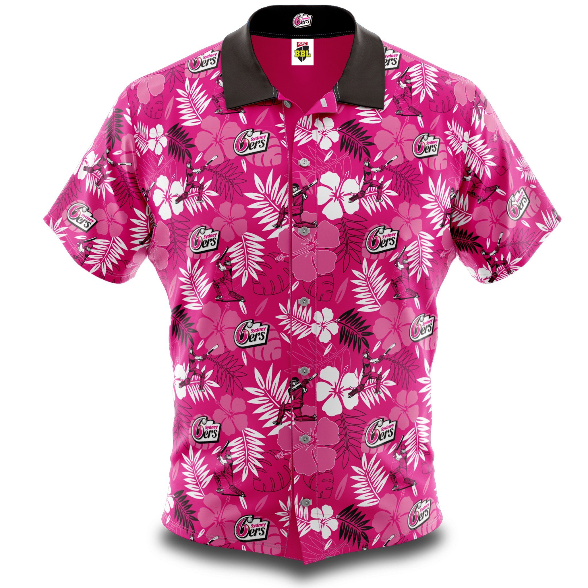 Bbl Sydney Sixers Hawaiian Shirt