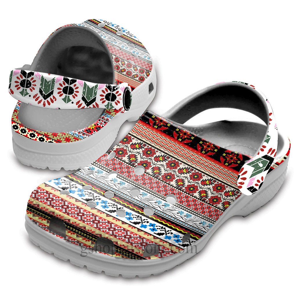 Boho Custom Crocs Shoes Clogs – Vintage Outdoor Crocs Shoes Clogs Gift For Women Girl Grandma Mother Daughter Sister Niece Friend