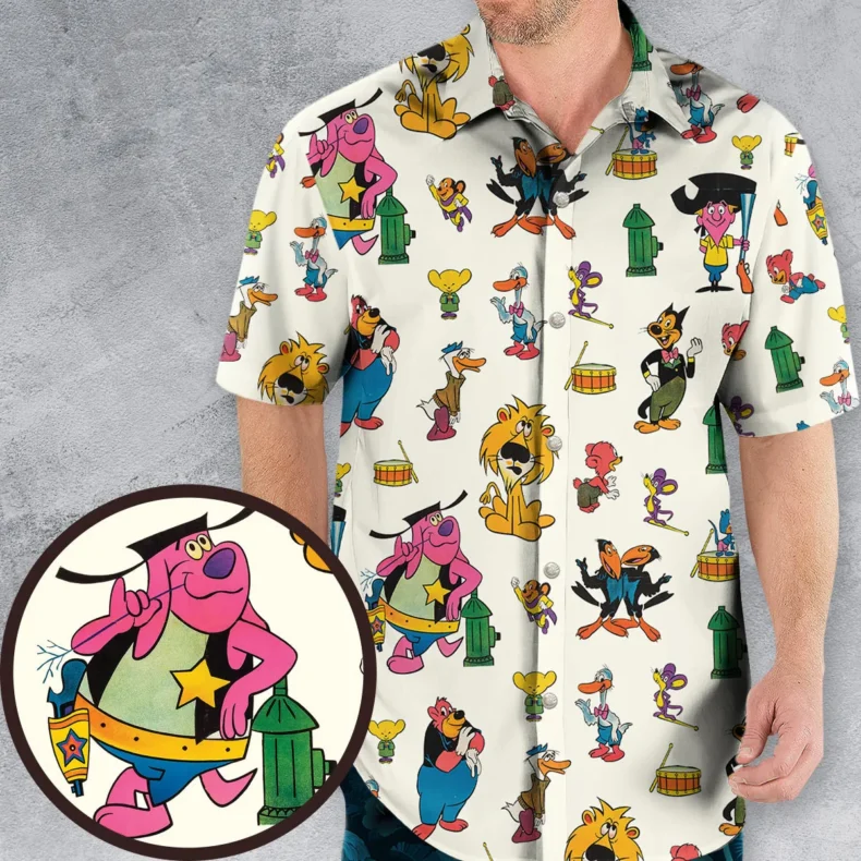Terrytoons Characters Hawaiian Shirt