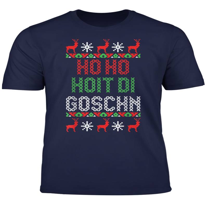 Weihnachten Ho Hoit Die Goschn Ugly Christmas T Shirt