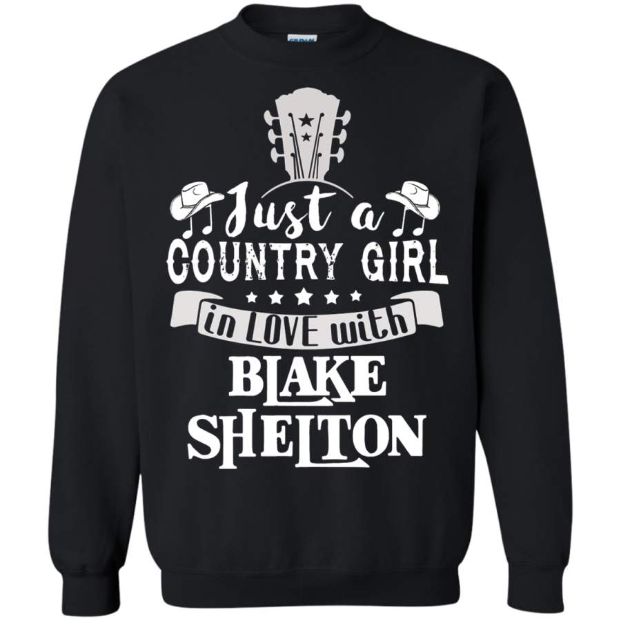 AGR Just A Country Girl In Love With Blake Shelton Sweatshirt