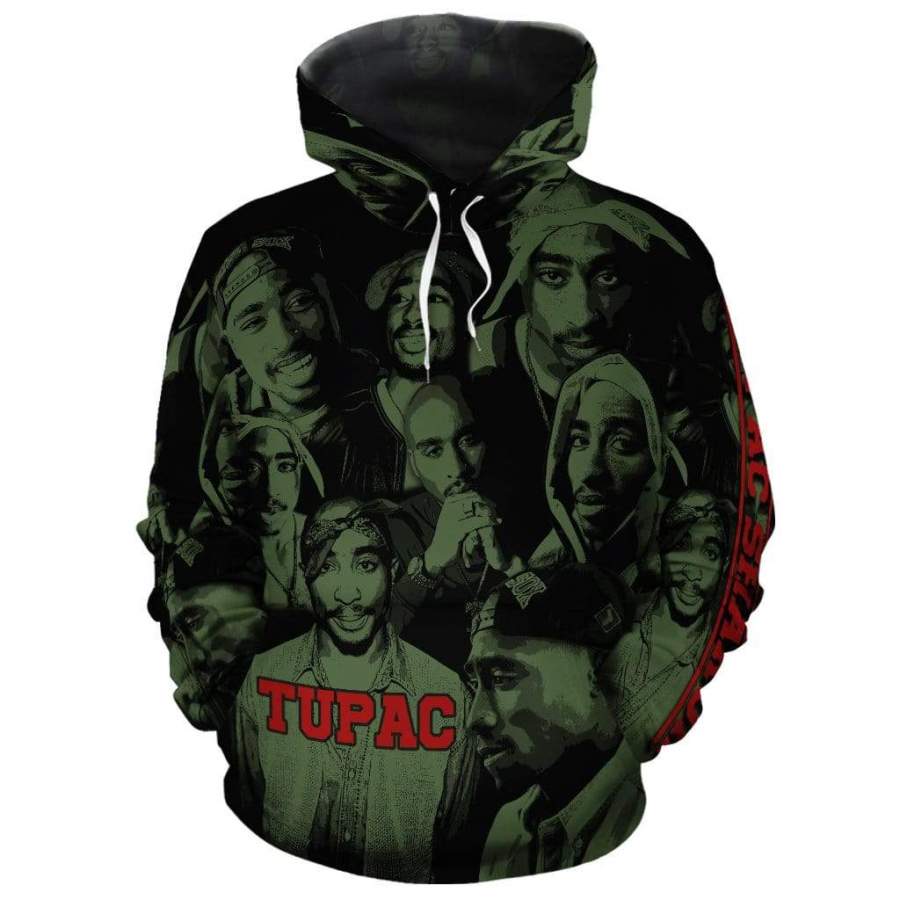 Tupac All-over Hoodie