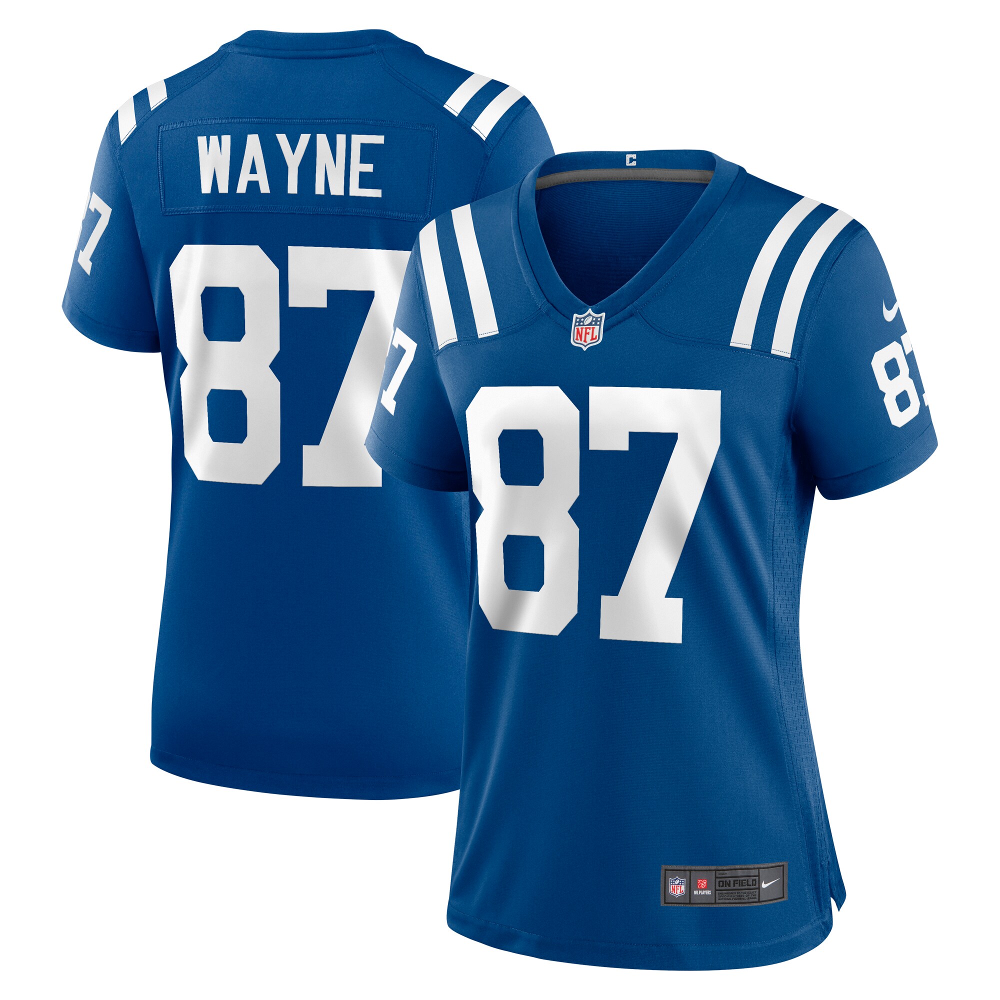 Reggie Wayne Indianapolis Colts Women's Retired Player Game Jersey – Royal