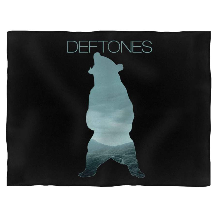 Deftones Bear Rock Band Blanket