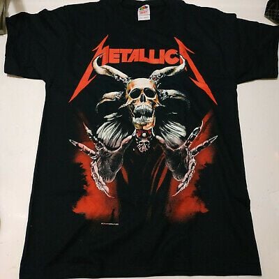 Vintage Metallica Unused T Shirt 1210