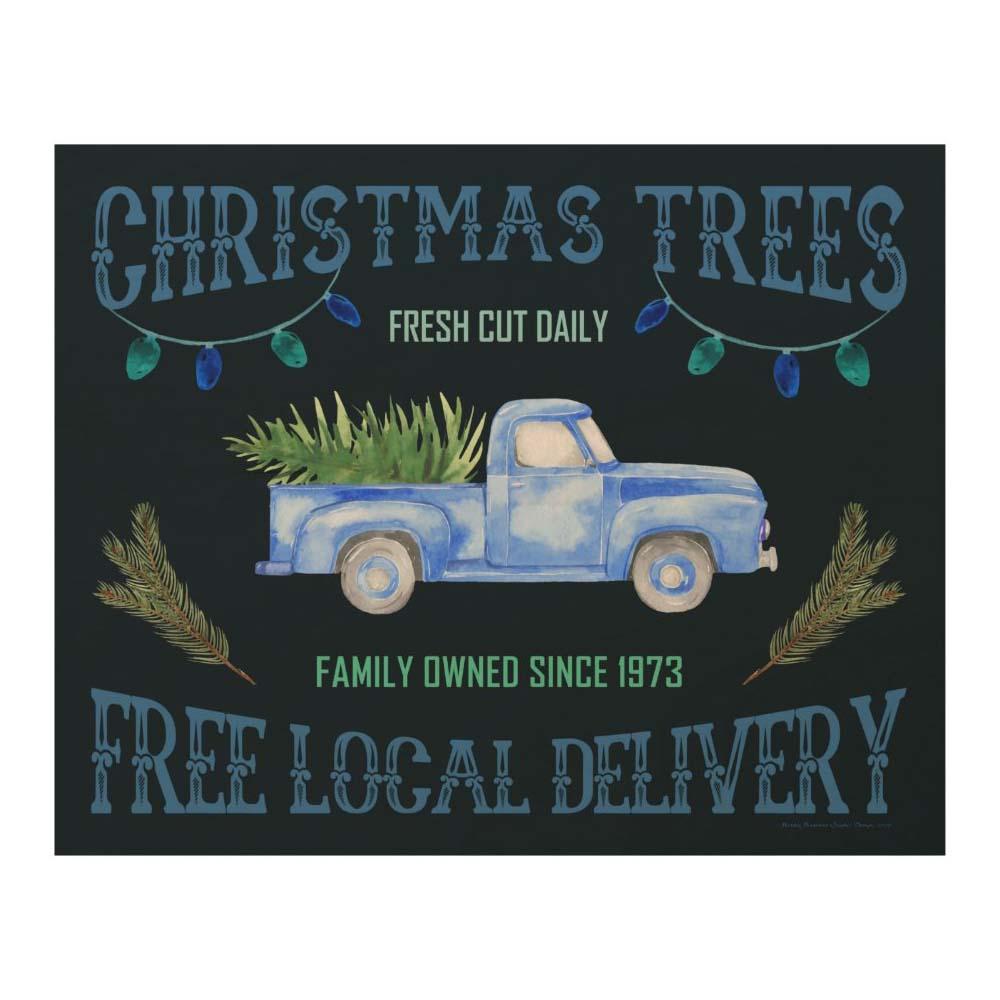 ViticStore™ Christmas Tree Delivery – Christmas canvas for decor, canvas wall art, gift for family, home decoration,  christmas canvas, christmas gift