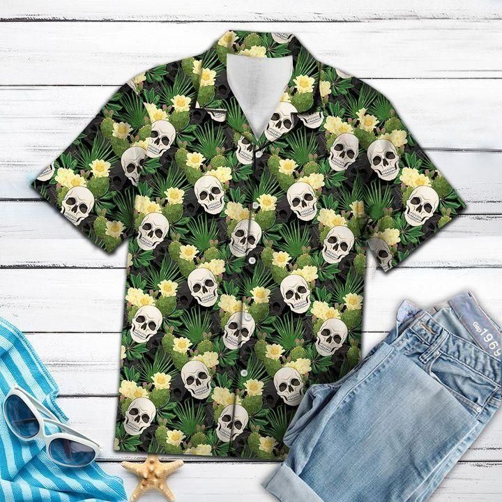 Higozy Skull Hawaii Shirts Ha35863